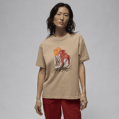 NIKE★ジョーダン グラフィック Tシャツ NIKE公式】ジョーダン ウィメンズ オーバーサイズド